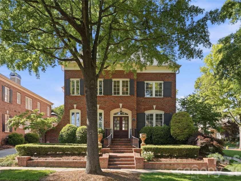 3343 Indian Meadows Lane, Charlotte, NC 28210.  MLS# CAR4372756, YatesRealty ID 19764. Front Elevation