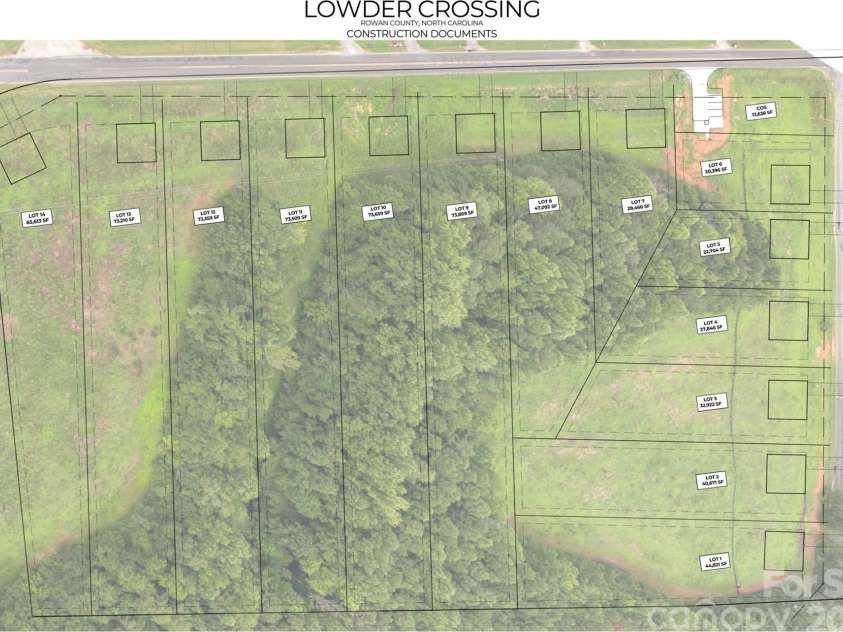 6217 Long Branch Road, Salisbury, NC 28147.  MLS# CAR4158997, YatesRealty ID 19764. Plat Map