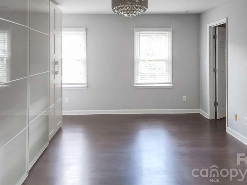 8331 Dunstaff Road, Charlotte, NC 28269.  MLS# CAR4369538, YatesRealty ID 19771. Redesigned Primary Oasis with custom closet
