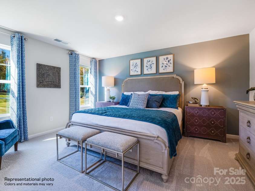 1549 Cottage Creek Drive, Bessemer City, NC 28016.  MLS# CAR4267409, YatesRealty ID 19772. Primary Bedroom