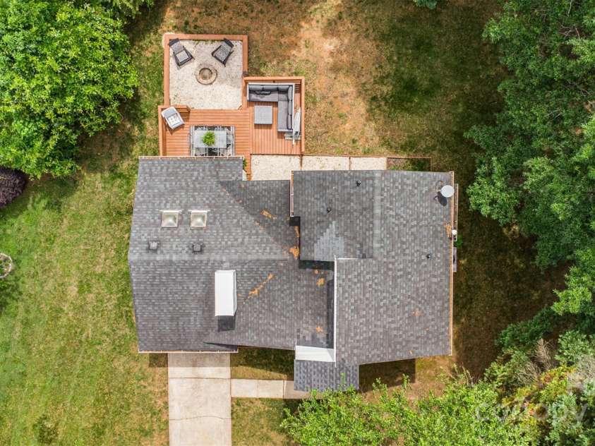 6824 Cortez Trail, Charlotte, NC 28227.  MLS# CAR4257515, YatesRealty ID 19778. Aerial View