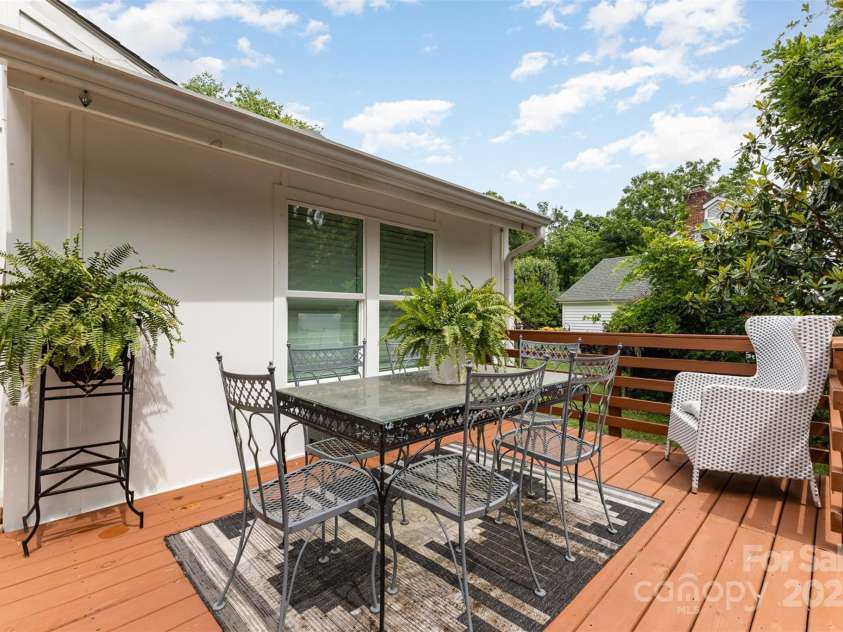 6824 Cortez Trail, Charlotte, NC 28227.  MLS# CAR4257515, YatesRealty ID 19778. Outdoor Living Area