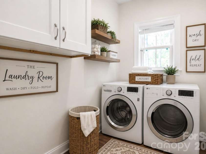 939 Old Stagecoach Road, Camden, SC 29020.  MLS# CAR4379219, YatesRealty ID 19780. Laundry Room Virtually Staged