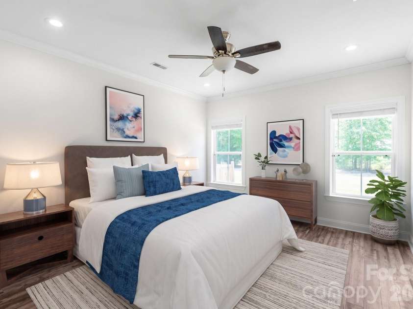 939 Old Stagecoach Road, Camden, SC 29020.  MLS# CAR4379219, YatesRealty ID 19780. Primary Bedroom Virtually Staged