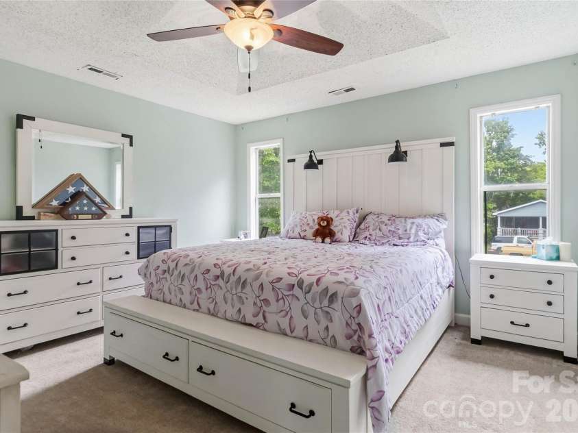 3009 Faircroft Way, Monroe, NC 28110.  MLS# CAR4376059, YatesRealty ID 19781. Primary Bedroom