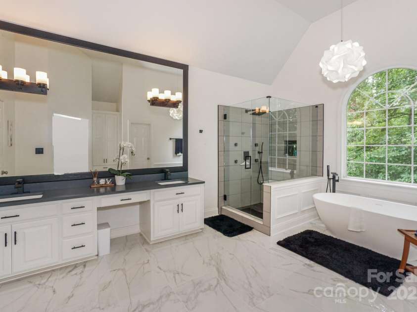 14831 Charterhouse Lane, Huntersville, NC 28078.  MLS# CAR4264707, YatesRealty ID 19794. What an amazingly upgraded Primary Ensuite bath