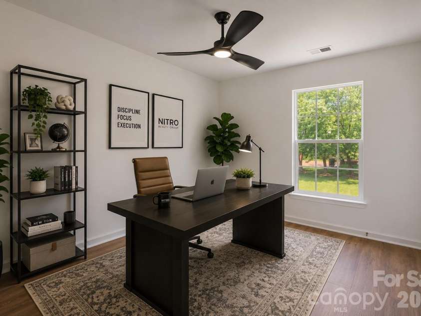 10410 Roundleaf Drive, Charlotte, NC 28213.  MLS# CAR4378376, YatesRealty ID 19797. Virtually Staged