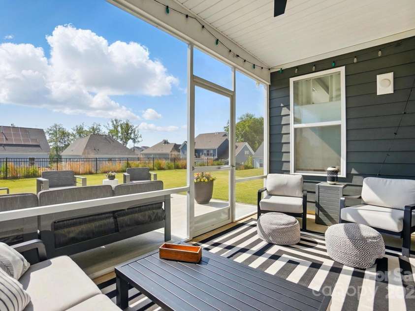 2062 Nellies Way, Fort Mill, SC 29715.  MLS# CAR4256755, YatesRealty ID 19808. Screened-in Porch