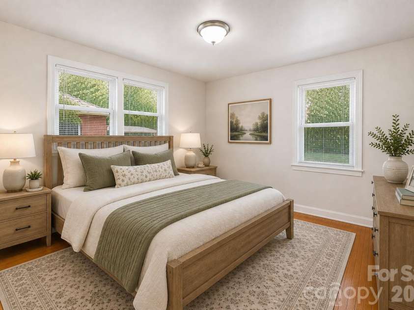 3935 Crestridge Drive, Charlotte, NC 28217.  MLS# CAR4378753, YatesRealty ID 19814. Virtually Staged.