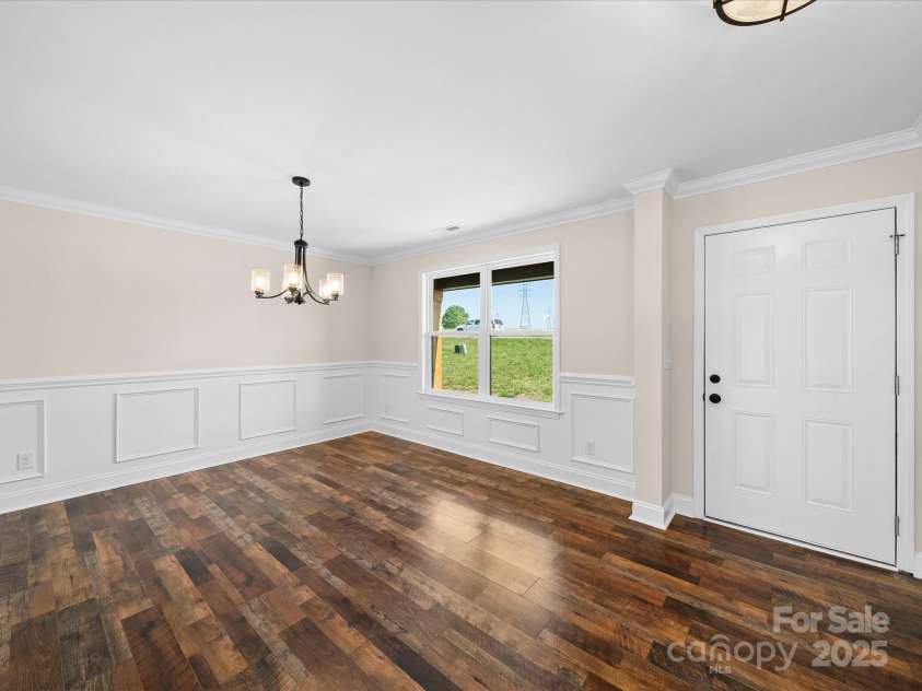 3012 Isle Lane, Monroe, NC 28110.  MLS# CAR4246920, YatesRealty ID 19822. Dining Room