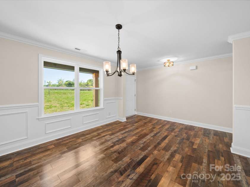 3012 Isle Lane, Monroe, NC 28110.  MLS# CAR4246920, YatesRealty ID 19822. Dining Room