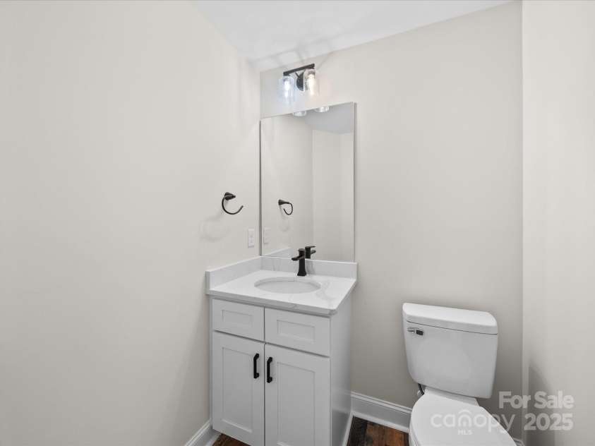 3012 Isle Lane, Monroe, NC 28110.  MLS# CAR4246920, YatesRealty ID 19822. Downstairs 1/2 Bath