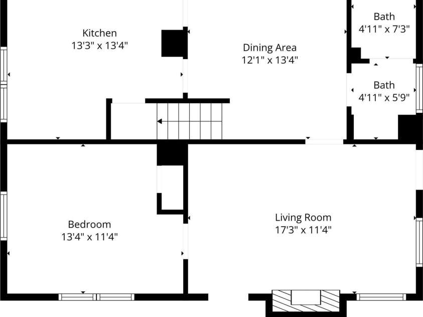 210 Valdese Drive, Morganton, NC 28655.  MLS# CAR4379851, YatesRealty ID 19823. 