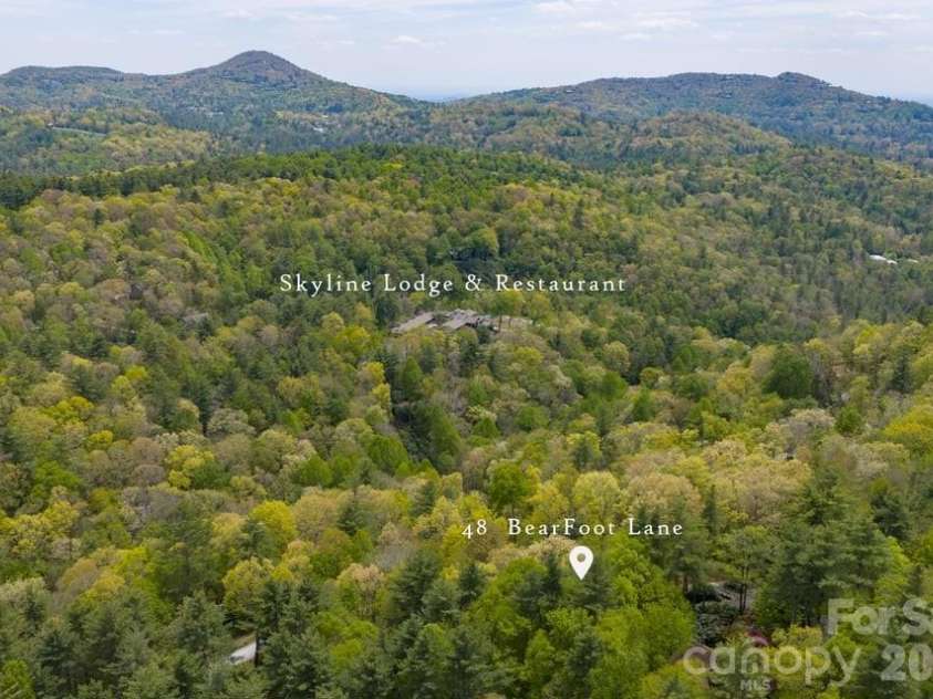 48 Bearfoot Lane, Highlands, NC 28741.  MLS# CAR4379845, YatesRealty ID 19825. 