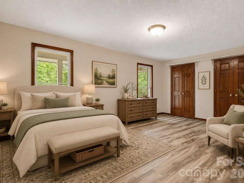 35 Byrd Road, Candler, NC 28715.  MLS# CAR4379213, YatesRealty ID 19829. 3rd Bedroom Virtually Staged