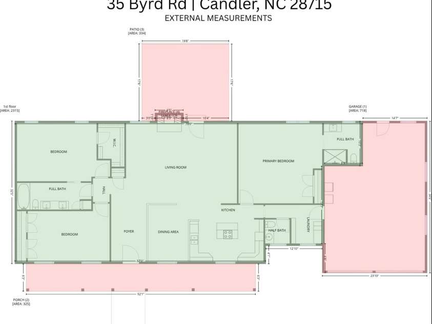 35 Byrd Road, Candler, NC 28715.  MLS# CAR4379213, YatesRealty ID 19829. 
