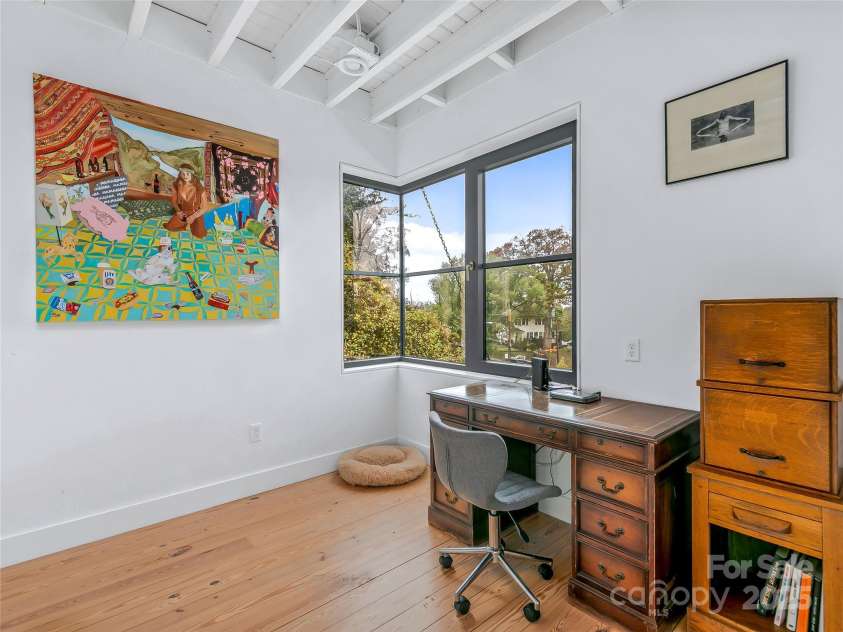 53 Buchanan Place, Asheville, NC 28801.  MLS# CAR4257148, YatesRealty ID 19830. Office/Study on Second Level