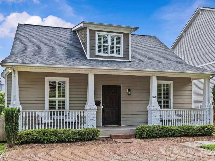 1826 Hall Avenue, Charlotte, NC 28205.  MLS# CAR4266714, YatesRealty ID 19832. 