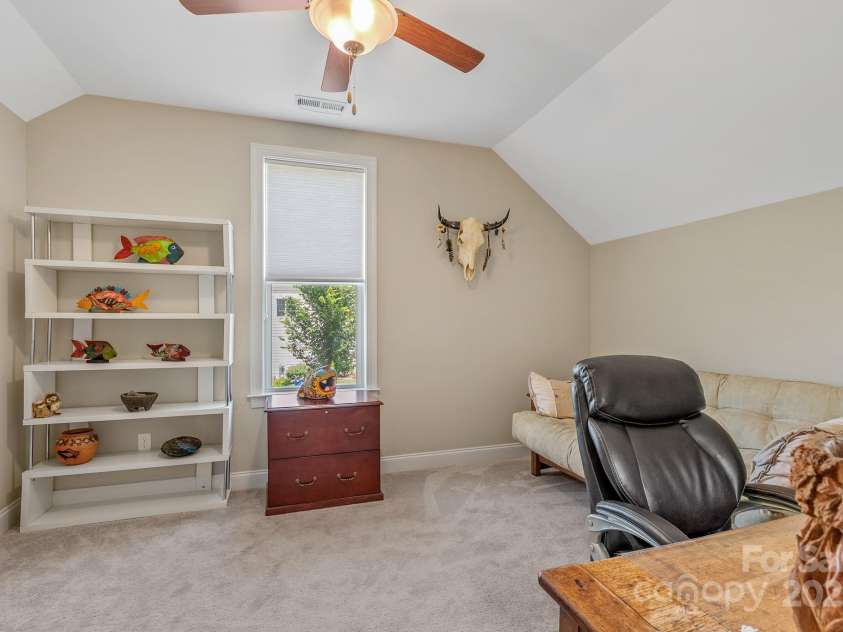 50 Rose Creek Road, Leicester, NC 28748.  MLS# CAR4228303, YatesRealty ID 19833. Each bedroom has a ceiling fan_light