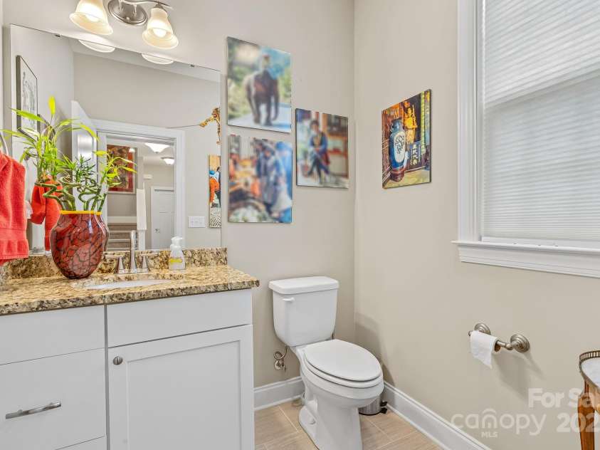 50 Rose Creek Road, Leicester, NC 28748.  MLS# CAR4228303, YatesRealty ID 19833. Half bath on main
