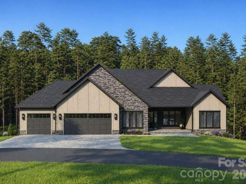 88 Sunridge Avenue, Horse Shoe, NC 28742.  MLS# CAR4370418, YatesRealty ID 19833. Rendering Final product may vary