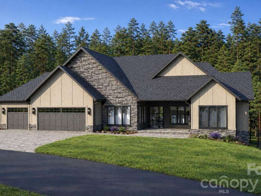 88 Sunridge Avenue, Horse Shoe, NC 28742.  MLS# CAR4370418, YatesRealty ID 19833. Rendering Final product may vary