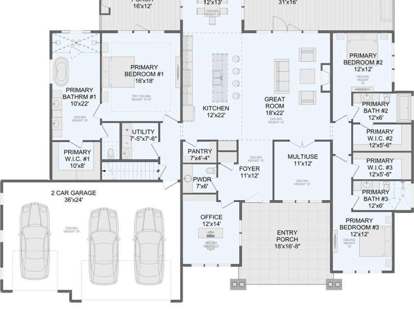88 Sunridge Avenue, Horse Shoe, NC 28742.  MLS# CAR4370418, YatesRealty ID 19833. Simple plan 