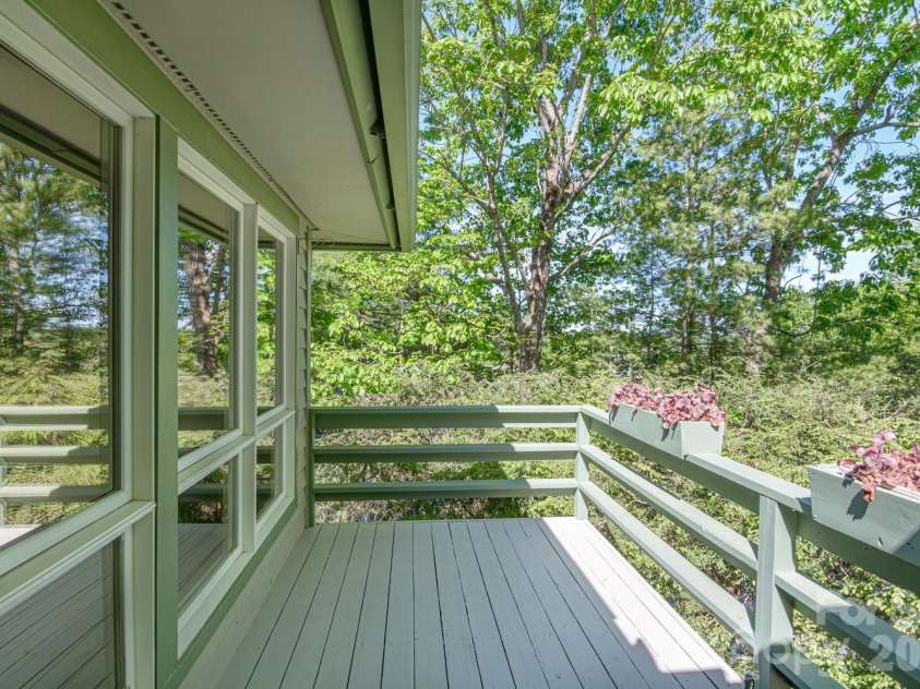 133 Forest View Drive, Flat Rock, NC 28731.  MLS# CAR4376626, YatesRealty ID 19839. Open Rear Porch