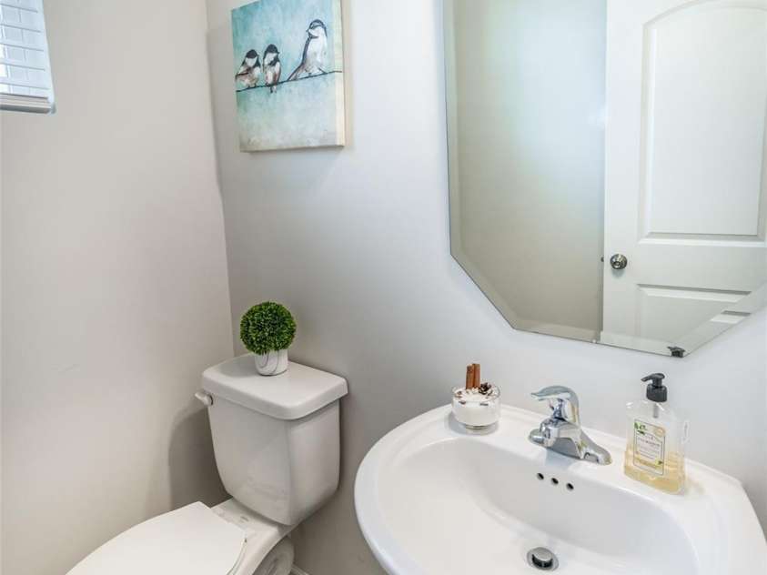 1206 Keydet Drive, Charlotte, NC 28216.  MLS# CAR4345736, YatesRealty ID 1984. Half bath on middle level floor!