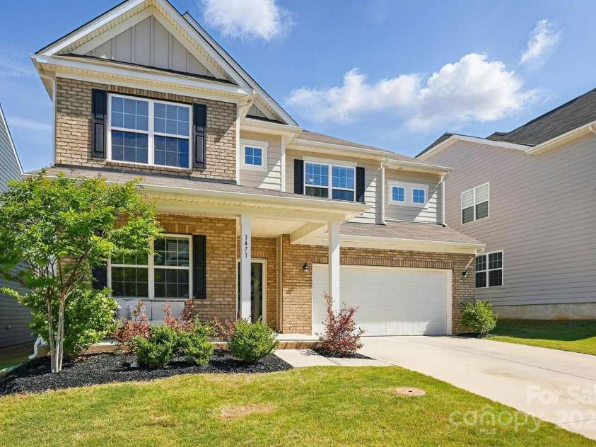 3471 Melwood Estates Drive, Denver, NC 28037.  MLS# CAR4264443, YatesRealty ID 19850. Front Elevation