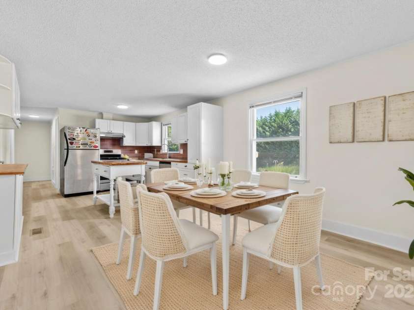 306 2nd Avenue Place, Conover, NC 28613.  MLS# CAR4270628, YatesRealty ID 19854. Virtually staged kitchen