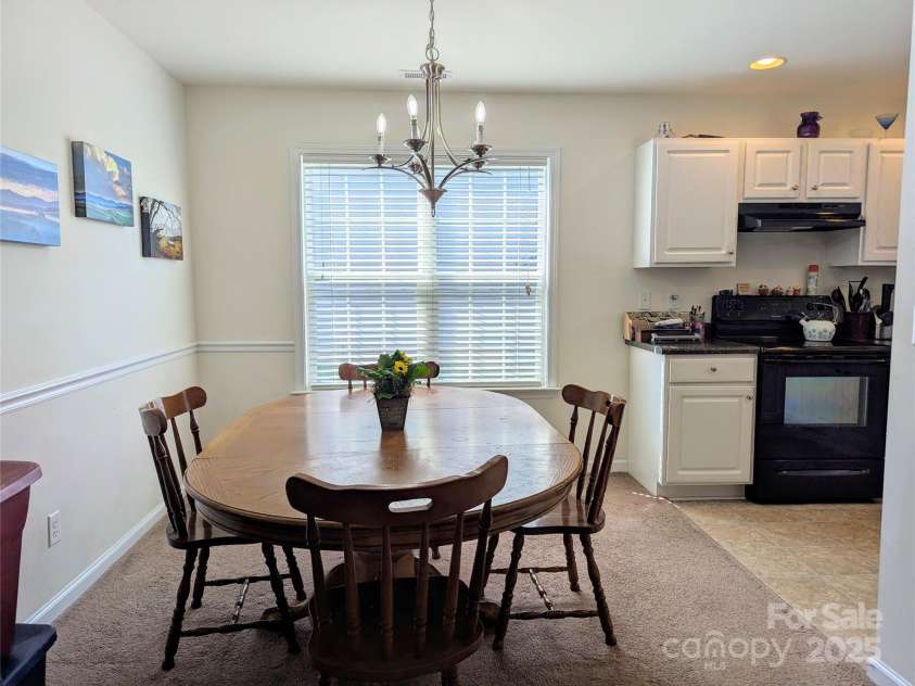 163 Swift Creek Road, Fletcher, NC 28732.  MLS# CAR4250145, YatesRealty ID 19860. Dining Area