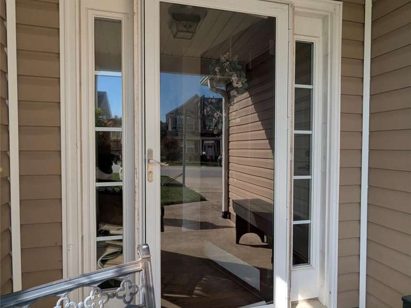 163 Swift Creek Road, Fletcher, NC 28732.  MLS# CAR4250145, YatesRealty ID 19860. Front Doorway