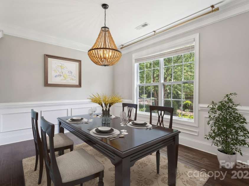 907 Ospre Lane, Fort Mill, SC 29708.  MLS# CAR4254427, YatesRealty ID 19864. Virtually staged - dining room