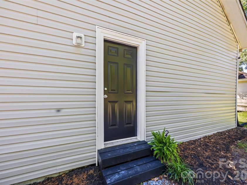 323 High Street, Rock Hill, SC 29730.  MLS# CAR4360419, YatesRealty ID 19866. Back door entry
