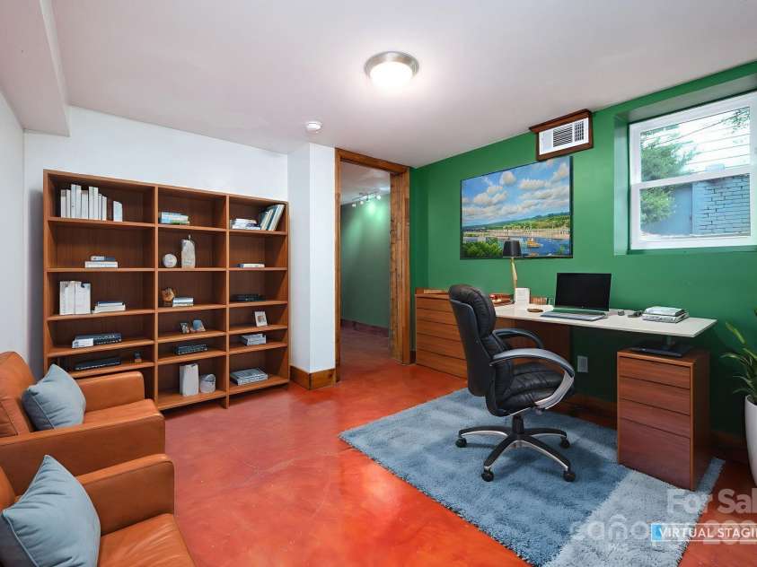 41 Michigan Avenue, Asheville, NC 28806.  MLS# CAR4263731, YatesRealty ID 19868. Basement Bedroom