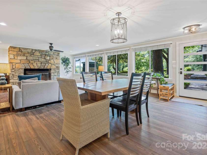 400 Kings Drive, Lake Lure, NC 28746.  MLS# CAR4264882, YatesRealty ID 19869. Interiors feature wide open floorplans with fully remodeled kitchens baths and utilities