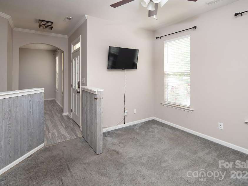 18023 Train Station Drive, Cornelius, NC 28031.  MLS# CAR4198417, YatesRealty ID 19875. Office or den on the main level