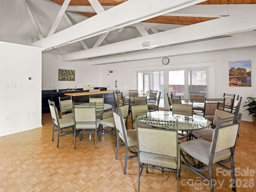 203 Crowfields Drive, Asheville, NC 28803.  MLS# CAR4378938, YatesRealty ID 19877. Meeting area
