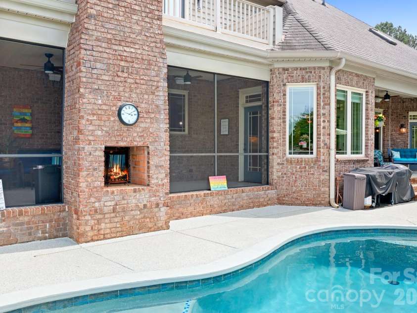 1395 Strawberry Lane, Denver, NC 28037.  MLS# CAR4370070, YatesRealty ID 19880. Pool and screened porch