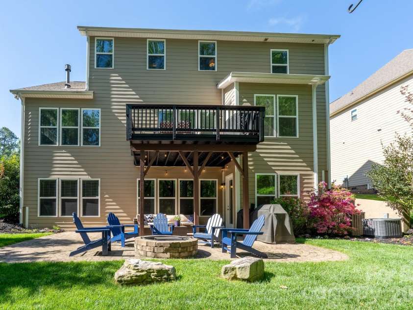 478 Iron Horse Lane, Midland, NC 28107.  MLS# CAR4371035, YatesRealty ID 19891. Backyard