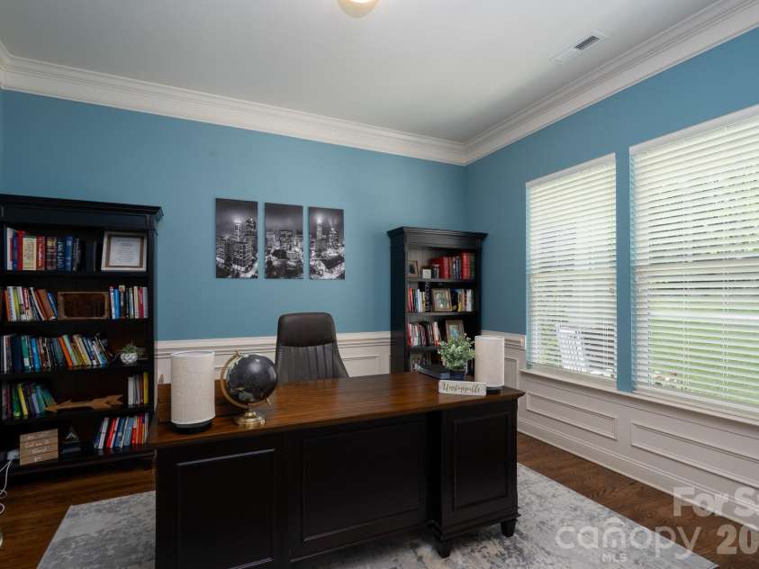 478 Iron Horse Lane, Midland, NC 28107.  MLS# CAR4371035, YatesRealty ID 19891. Office - main level