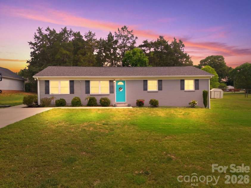 104 Sunset Drive, Rockwell, NC 28138.  MLS# CAR4373662, YatesRealty ID 19903. 