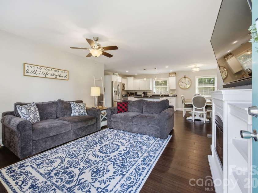 104 Sunset Drive, Rockwell, NC 28138.  MLS# CAR4373662, YatesRealty ID 19903. Open concept living