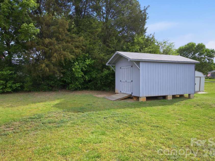 104 Sunset Drive, Rockwell, NC 28138.  MLS# CAR4373662, YatesRealty ID 19903. Outbuilding in back yard