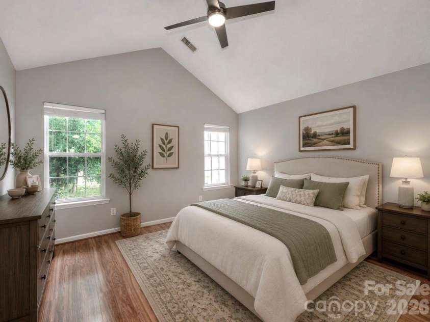 8110 Slickrock Circle, Charlotte, NC 28215.  MLS# CAR4373196, YatesRealty ID 19907. Virtually staged