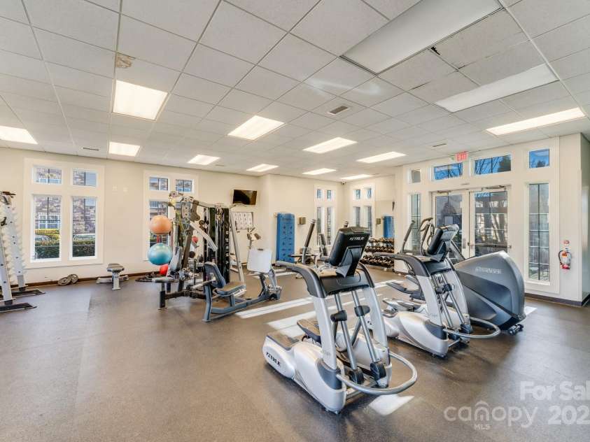3518 Park South Station Boulevard, Charlotte, NC 28210.  MLS# CAR4239558, YatesRealty ID 19912. Fitness Facility