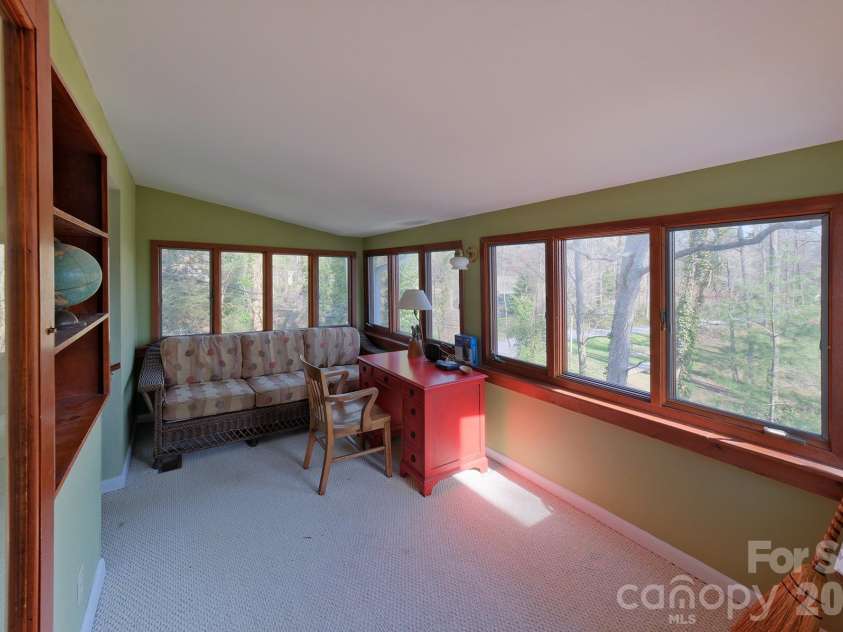 71 Norfolk Lane, Laurel Park, NC 28739.  MLS# CAR4345352, YatesRealty ID 19912. Sunroom