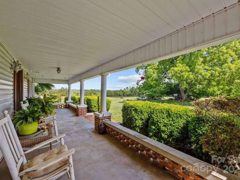 18070 Old Beatty Ford Road, Gold Hill, NC 28071.  MLS# CAR4259610, YatesRealty ID 19913. Front Porch