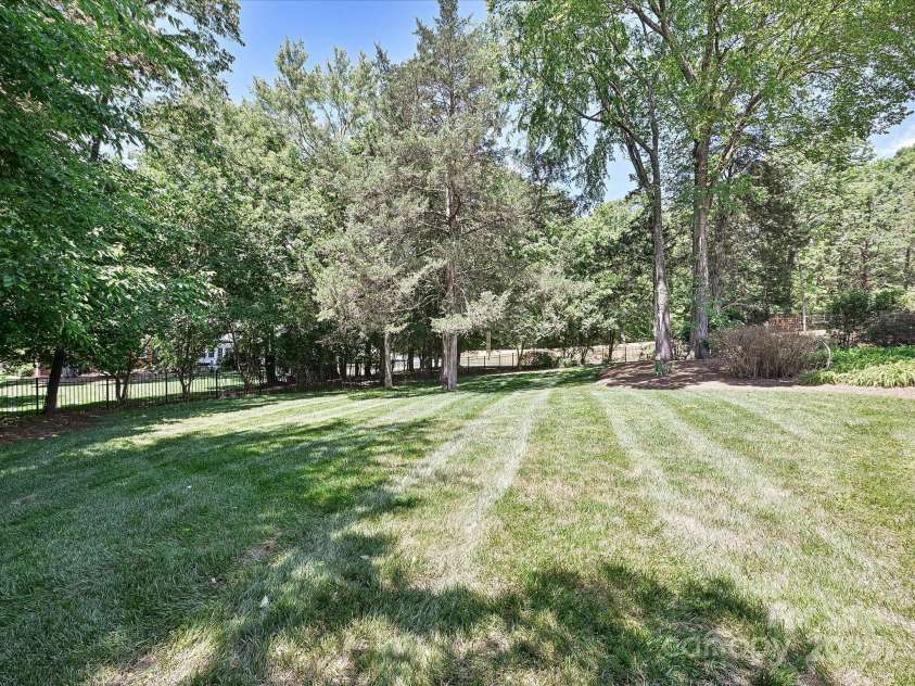 3600 Carmel Road, Charlotte, NC 28226.  MLS# CAR4223391, YatesRealty ID 19916. Backyard